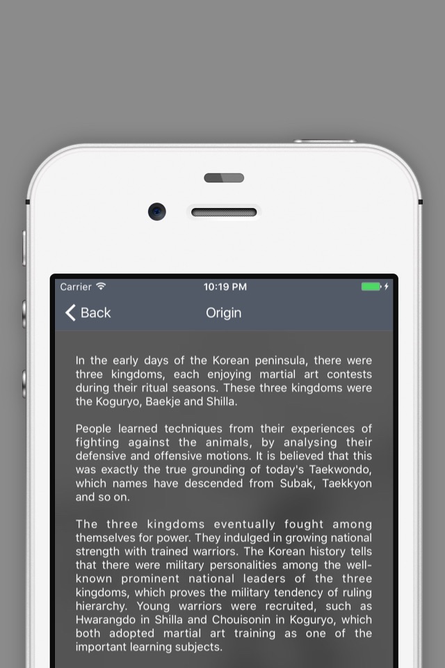 iPhone screenshot