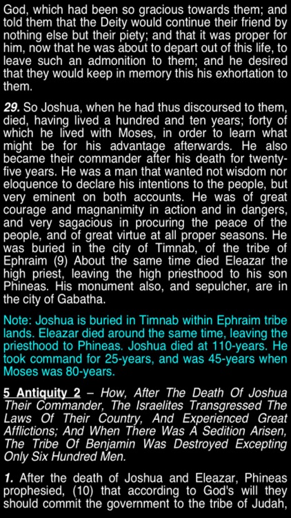 Summary Flavius Josephus (part 2) screenshot-3