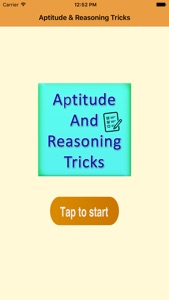 Aptitude & Reasoning Shortcut Tricks screenshot #1 for iPhone