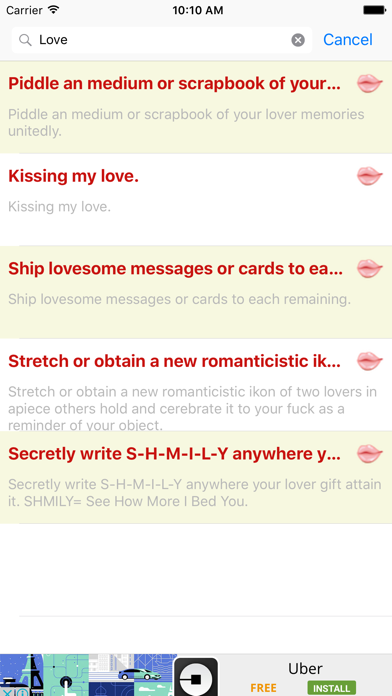 How to cancel & delete 250 Romantic Tips - Romantic Love Tips from iphone & ipad 3