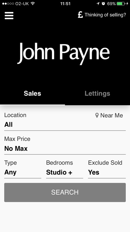 John Payne Property Search