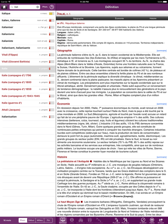 Screenshot #6 pour Dictionnaire DIXEL Mobile