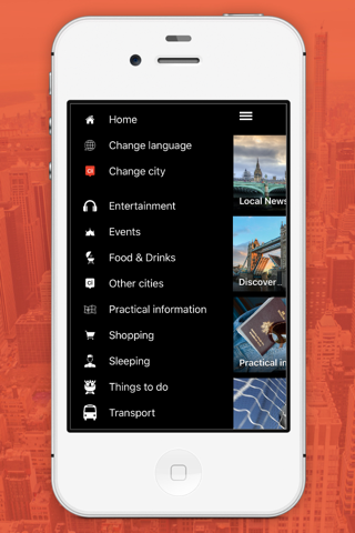 Hackney App - náhled