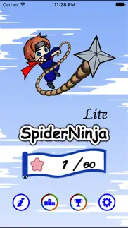 spiderninja lite iphone screenshot 1