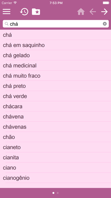 Screenshot #3 pour English Portuguese free dictionary