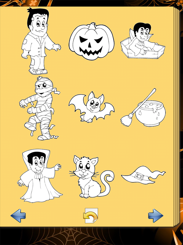 Halloween Coloring Book