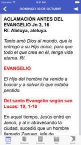 Liturgia de Chile, Argentina, Uruguay y Paraguay screenshot