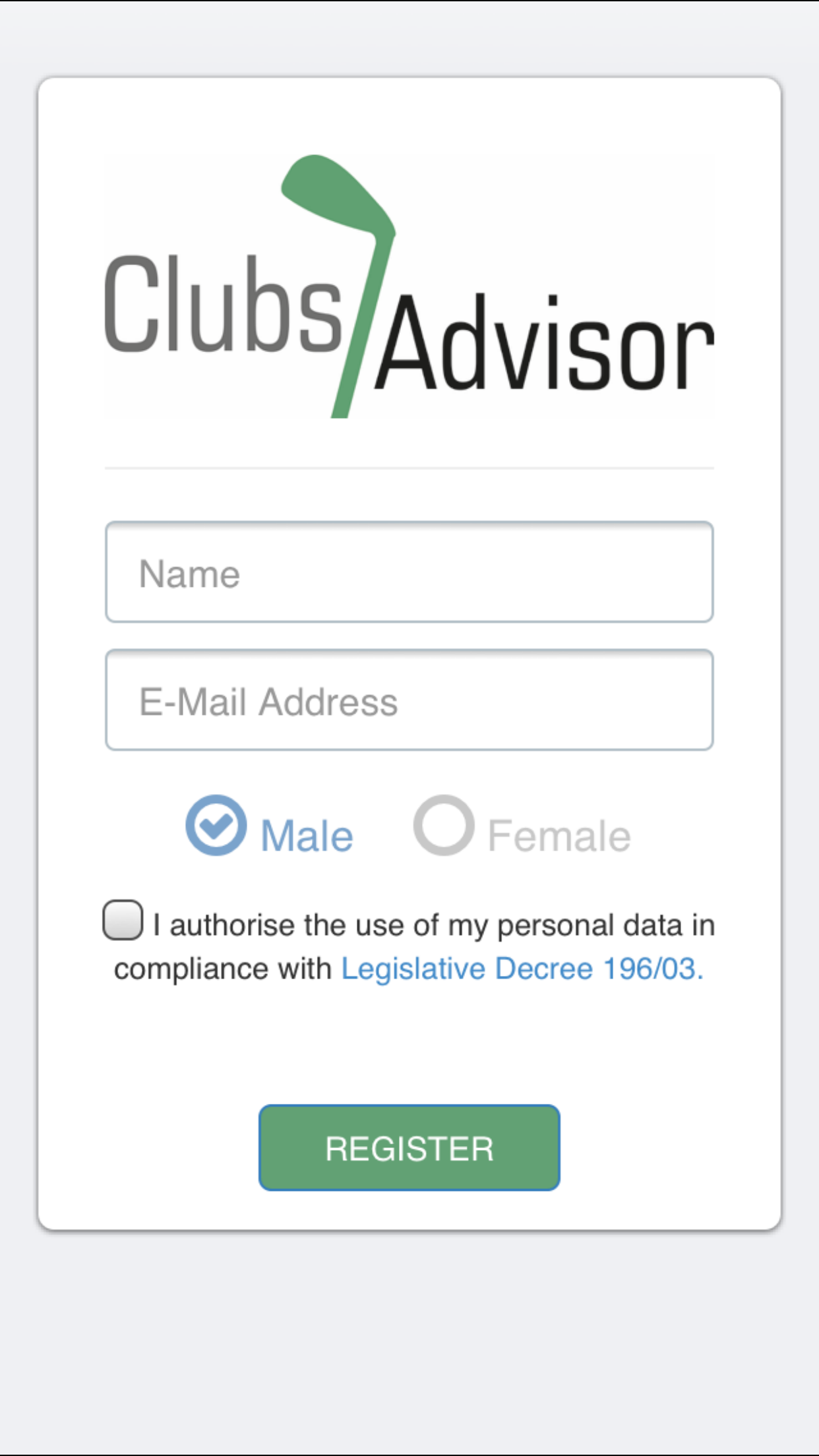 Clubs Advisor