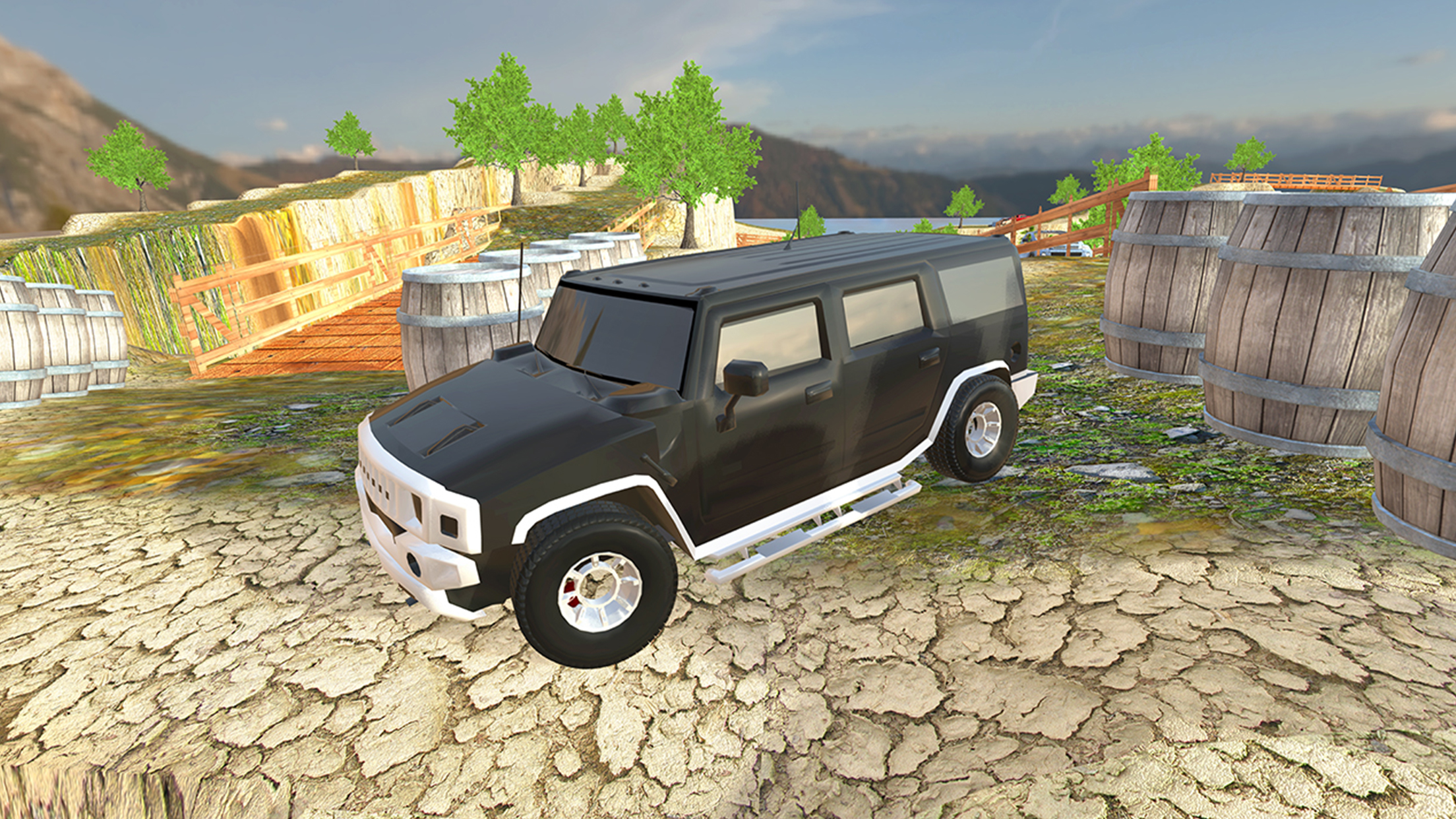 4x4 Offroad Extreme Jeep Drive - Off-Road Hill Mountain Climb Driving Stunts
