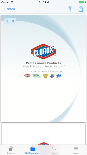 Clorox® TouchPoint App(圖3)-速報App