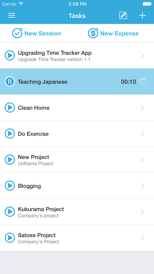 Time Tracker Free - 1.0 - (iOS)