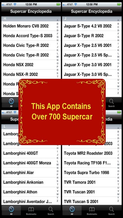 Supercar Encyclopedia Screenshot 5