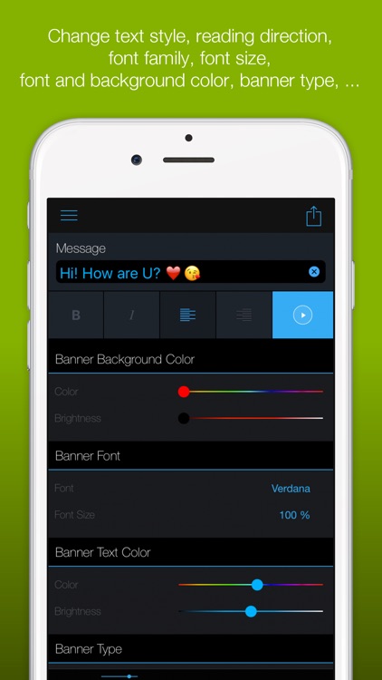 LED Banner Pro - Scrolling Text Display App