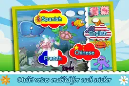 Game screenshot Sticker Puzzle - Learn English & Spanish for Kids apk