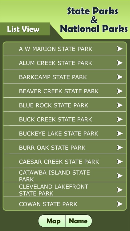 Ohio - State Parks & National Parks Guide