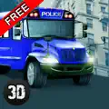 City Police Jail Criminal Transport 3D