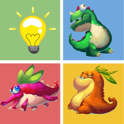 Dinosaur Monster : Preschool Matching Games icon