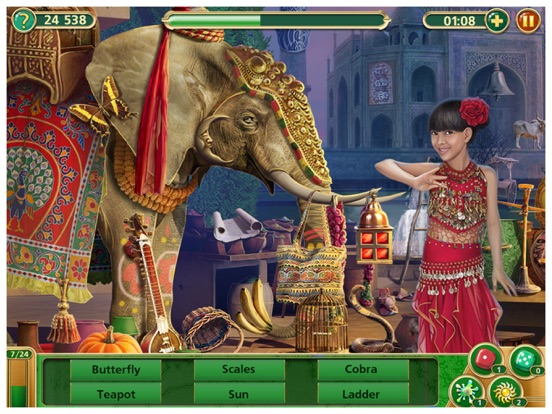 Secret Asia: Hidden Object Adventure iPad screenshot 2 - Games app