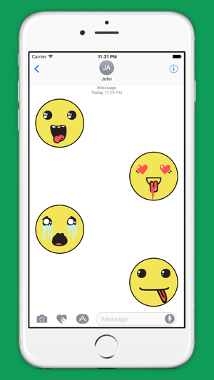 Weird Mood Face Stickers(圖3)-速報App