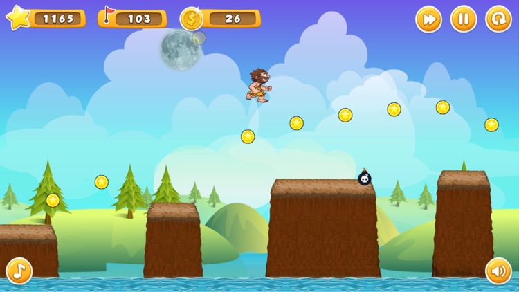 Caveman Run ~ Free Adventure Running Game for Kids