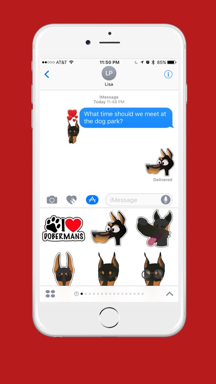 Doberman Pinscher Emoji