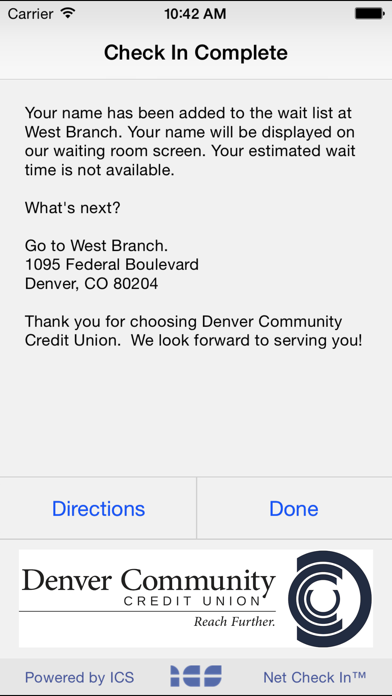 How to cancel & delete Net Check In Denver Community from iphone & ipad 3