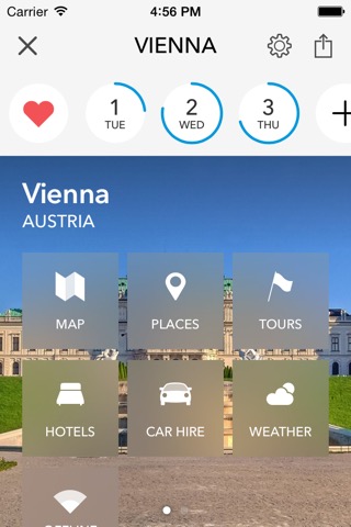 Vienna Travel Guide & Offline City Mapのおすすめ画像1