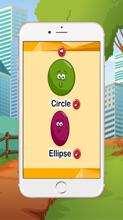 Learn English Vocabulary : Shape : learning games for kids - free!! screenshot-3