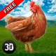 Crazy Chicken Simulator 3D: Farm Escape app icon - Games app for iPhone