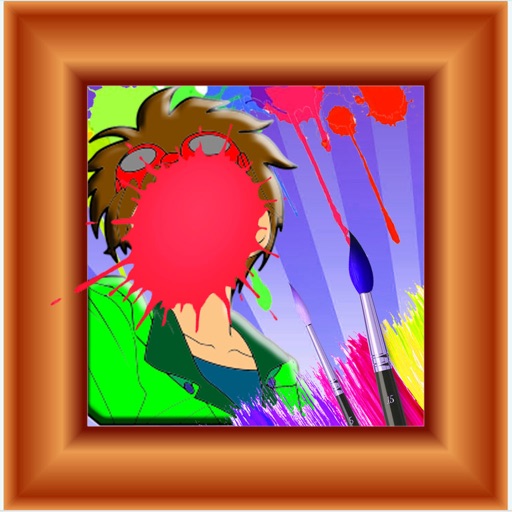 Paint Page Game Battle Bakugan Version Icon