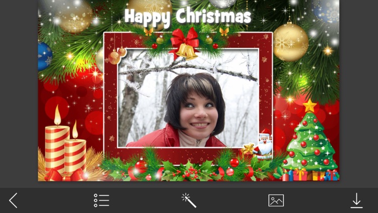 Santa claus Picture Frames - Creator and Editor