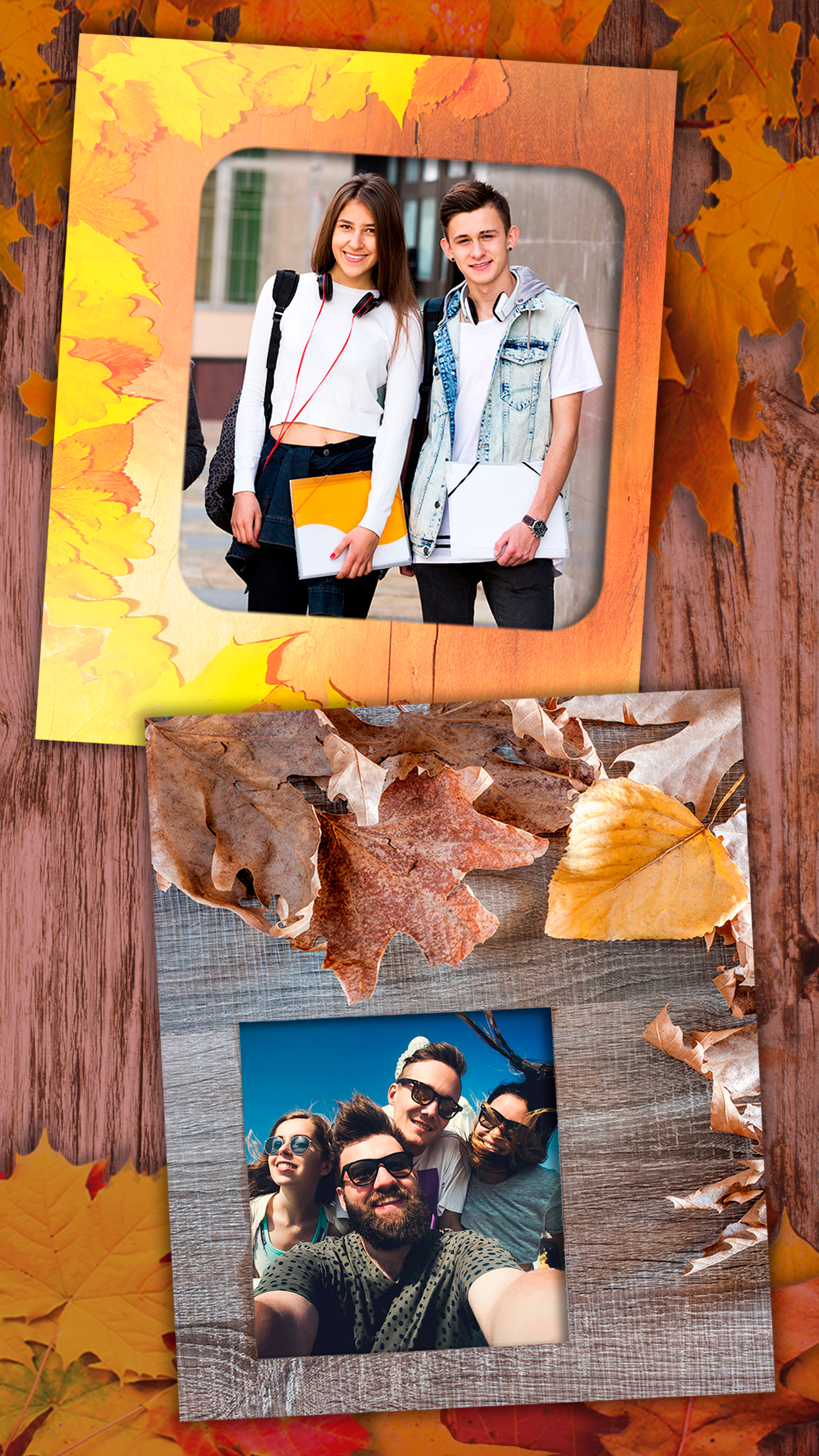 Multiphoto Frames for Autumn– Collage & Album