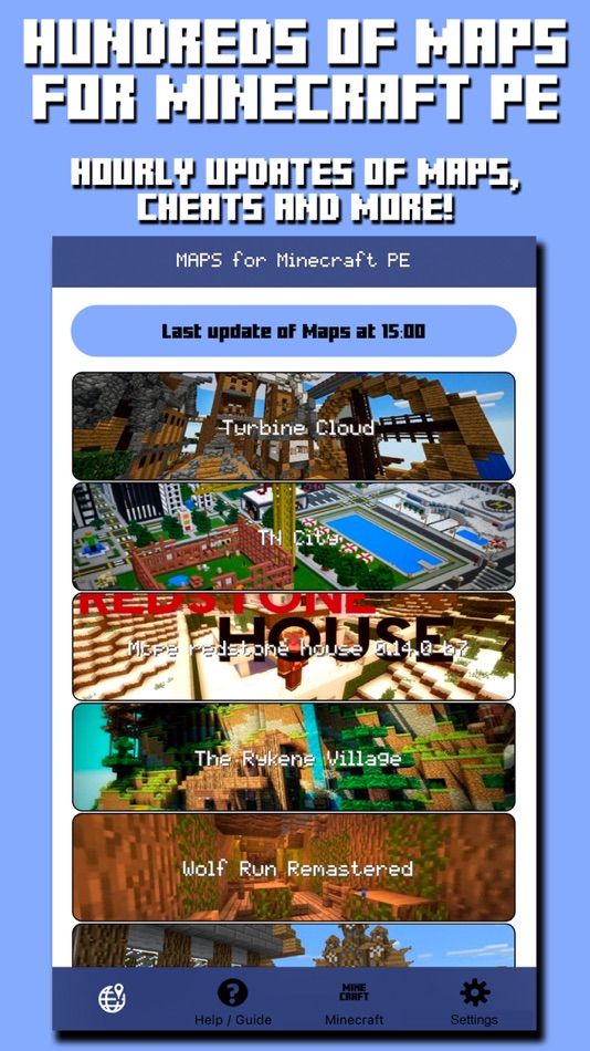 #1. Maps for Minecraft PE - Pocket Edition (iOS) 由: KISSAPP, S.L.