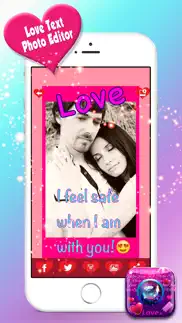 love text photo edit.or write message.s & quote.s iphone screenshot 3