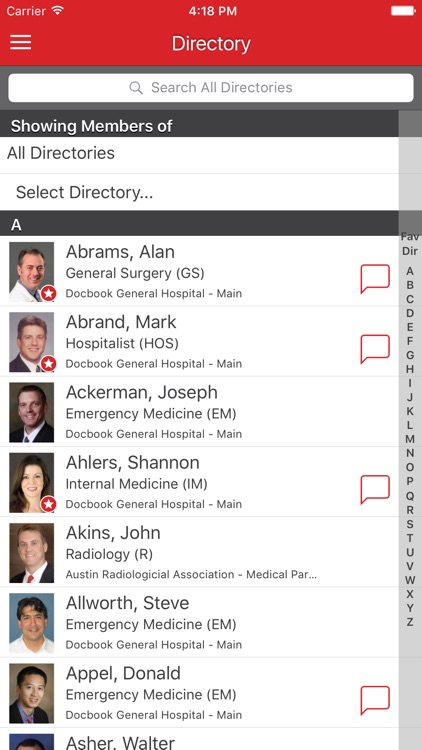 DocbookMD, HIPAA-secure messaging screenshot-3