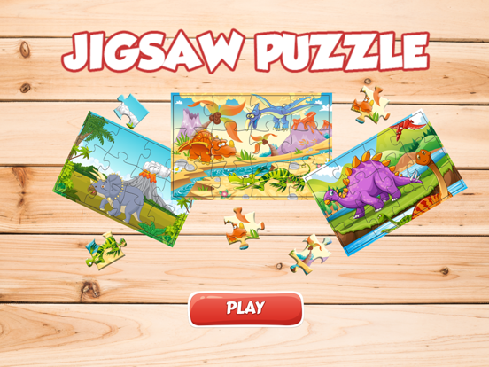 Screenshot #4 pour Jeux Dinosaur Jigsaw Puzzles pour enfants et tout