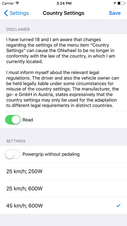 go-e ONwheel screenshot-4