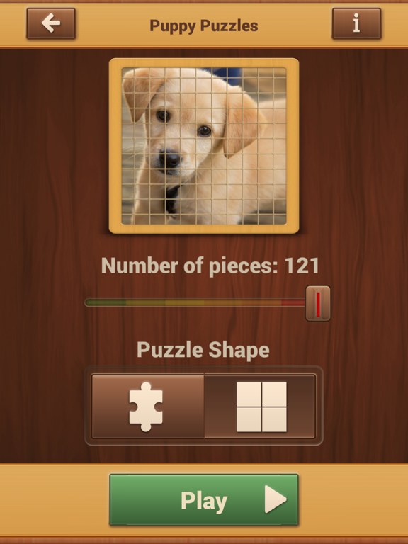 Cute Puppies Jigsaw Puzzles - Real Puzzle Games iPad screenshot