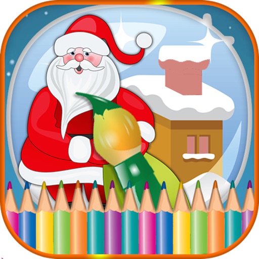 WOW! Christmas Coloring pages for kids & Adult Icon