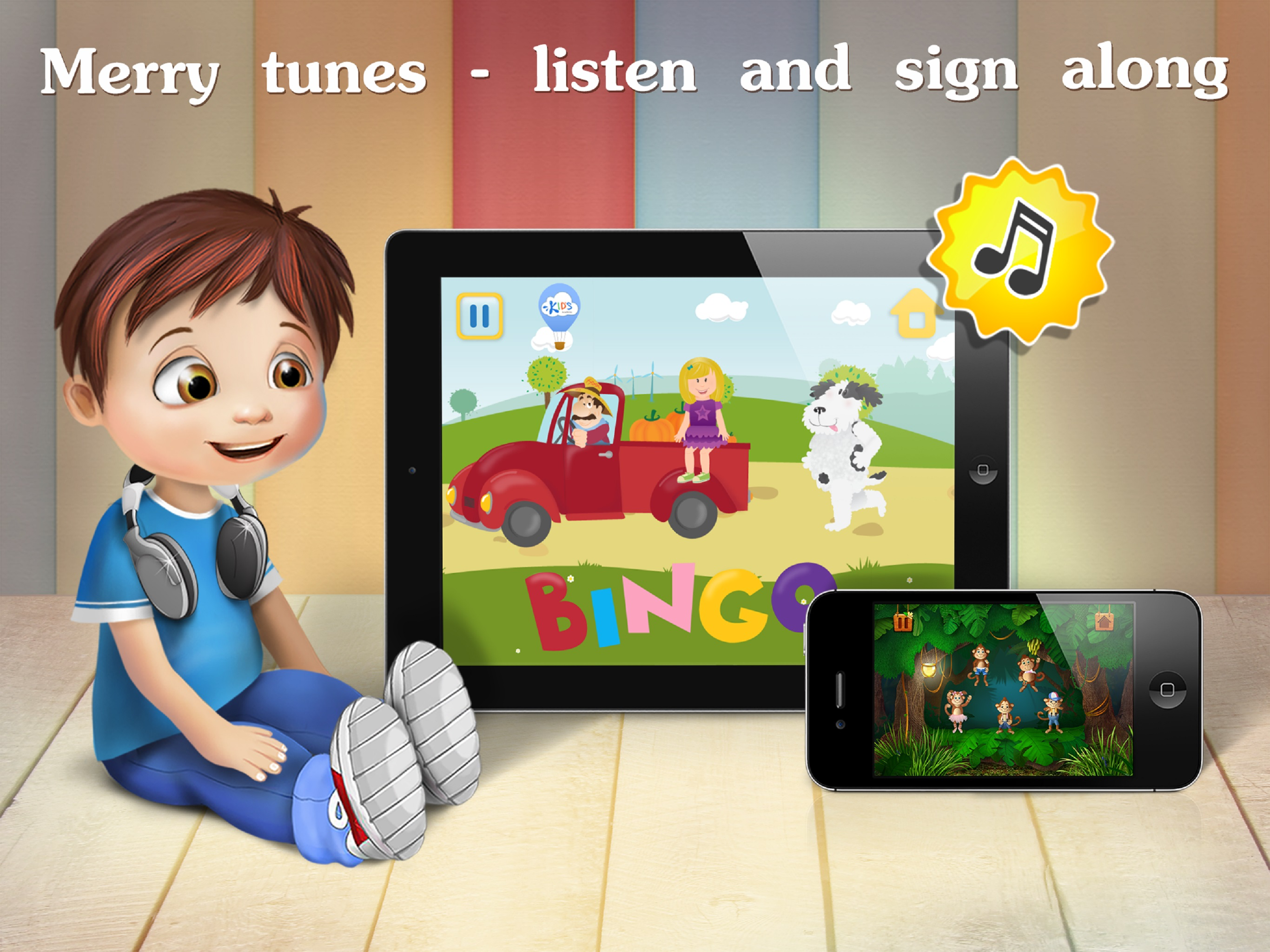 Early reading kids books - reading toddler games