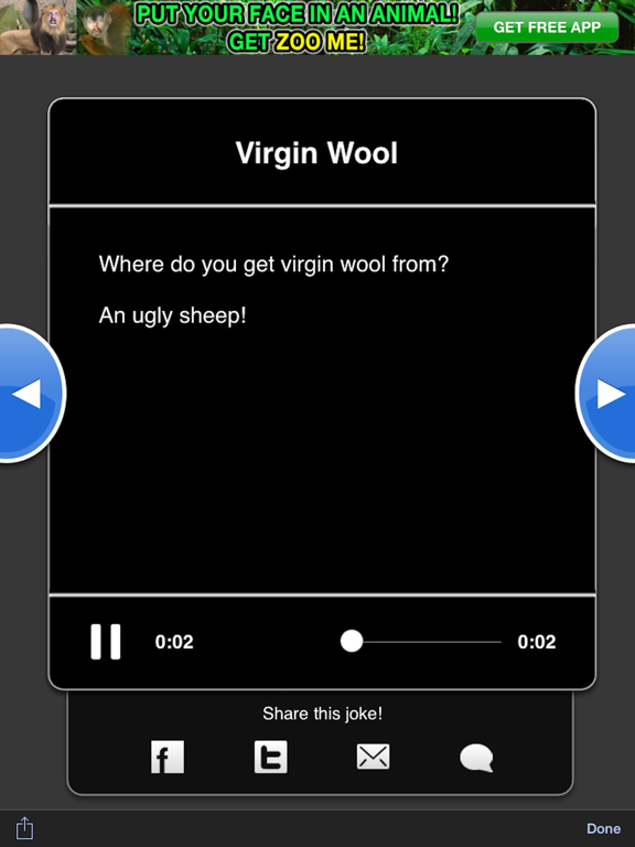 Dirty Sex Jokes! iPad screenshot