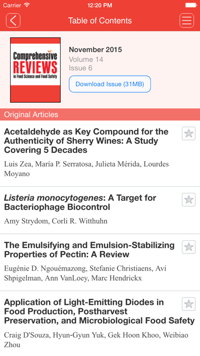 How to cancel & delete Comprehensive Reviews in Food Science and Food Safety from iphone & ipad 1