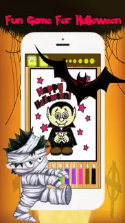 halloween coloring book:color games for adult kids iphone screenshot 3