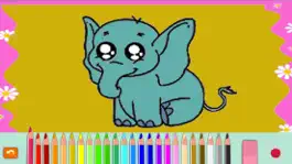 Game screenshot Best Animals Picture Coloring Book for kids hack