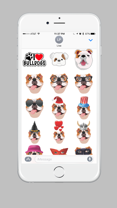 Bulldog Emoji Screenshot 2 - AppWisp.com Bulldog Emoji Screenshot 2 - AppWisp.com