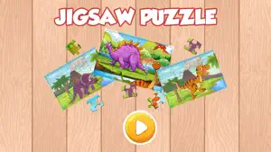 Dino Jigsaw Puzzles Dinosaur For Toddlers and Kids screenshot #1 for iPhone