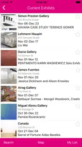 NYC Galleries screenshot #2 for iPhone