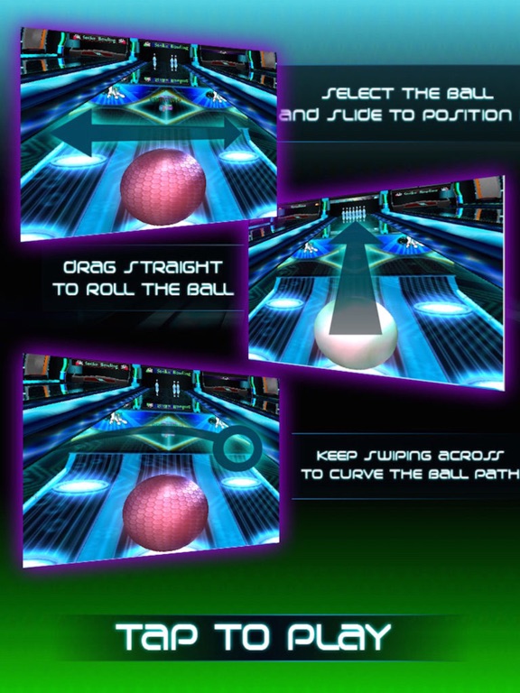 Real Bowling Strike : 10 Pin iPad screenshot 1 - Games app