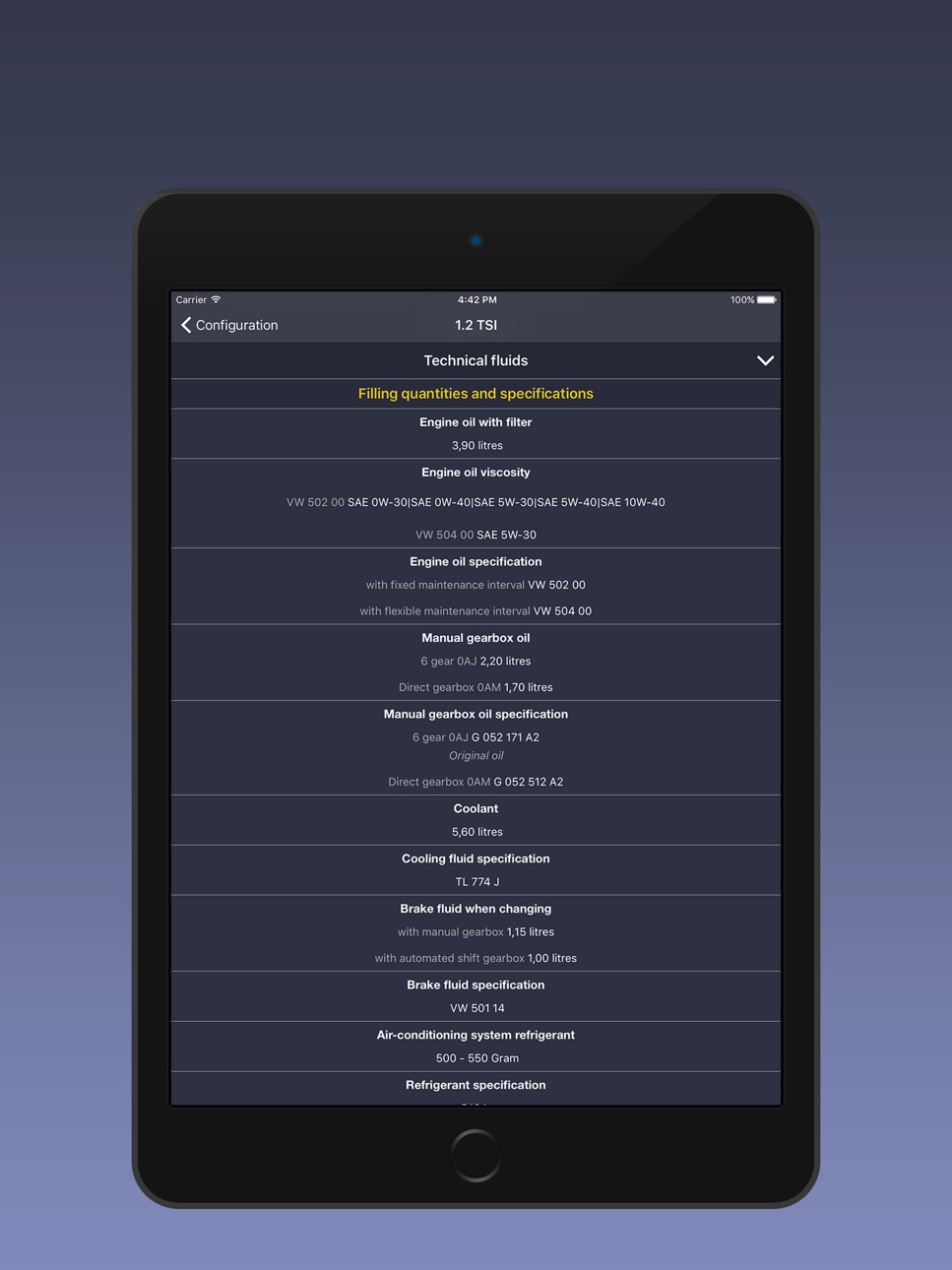 iPad screenshot