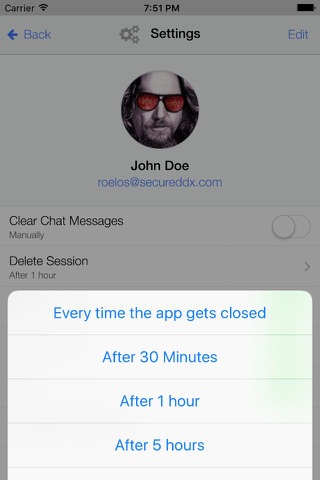 Secure MMX Encrypted Messenger screenshot 4